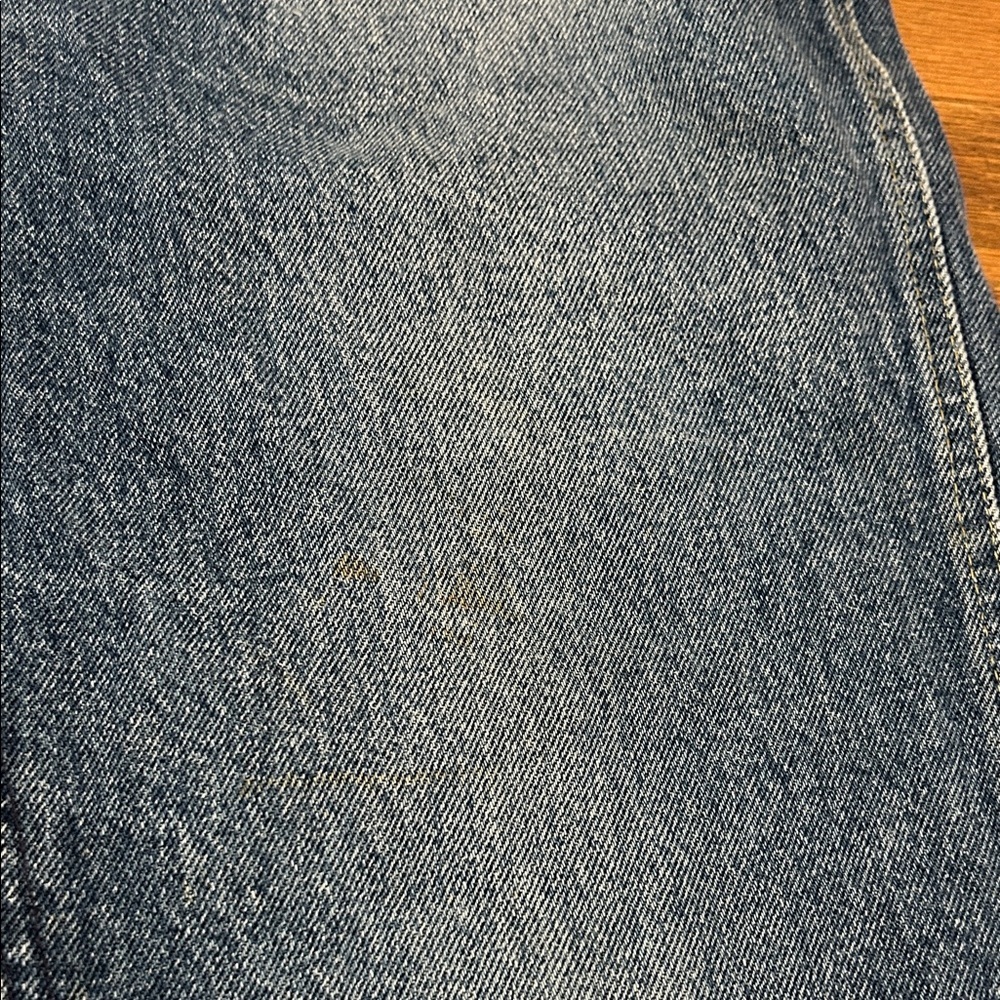 Vintage Lee Jeans Women’s 32 Blue Lee Riders with Distressing - Picture 6 of 16